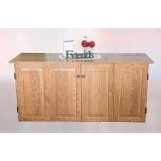 155 Extra Large Sewing Cabinet without Lids