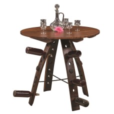 RB 36" Barrel Stave Table