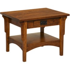 Arts & Crafts Mission End Table