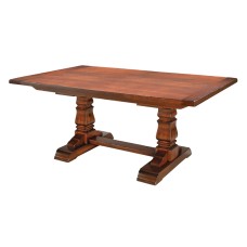Provincial Cottage Dining Table with Breadboard Ends