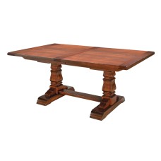 Provincial Cottage Extension Dining  Table with Breadboard Ends