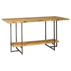 Live Edge Bar Table with T Base