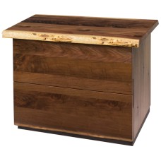 SoHo Live Edge Lateral File Cabinet