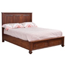 Stanton Panel Bed with Footboard Storage Drawer