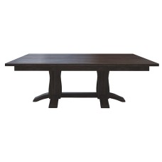 Beveled Shaker Double Pedestal Dining Table