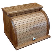 Plain Roll Top Breadbox