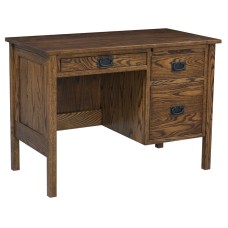 42" Post Mission Flat Top Desk - QUICK SHIP