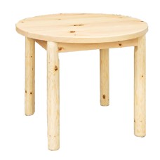 Fireside Rustic Econo Line Round Leg Table