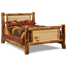 Fireside Panel Rustic Bed