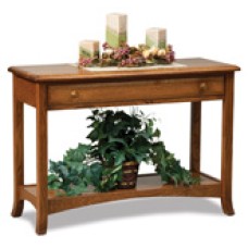 Carlisle Open Sofa Table with Drawer
