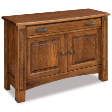 Lexington Enclosed Sofa Table with Drawer, Doors & Shelf