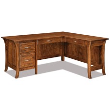 Ensenada 4 Drawer L Desk