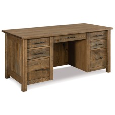 Houston Double Pedestal 7 Drawer Desk