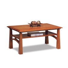 Artesa Open Coffee Table with Shelf