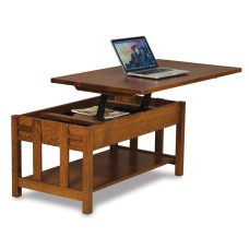 Kascade Open Lift Top Coffee Table with Counterweight