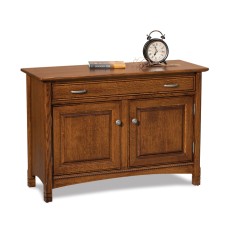 West Lake Enclosed Sofa Table with Drawer, Doors and Shelf