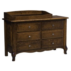 French Country 6 Drawer Dresser