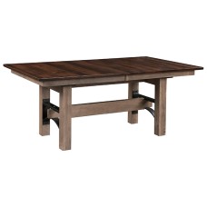 Frontier Double Pedestal Dining Table