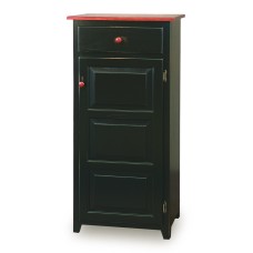 Classic 22" Pie Safe with  Drawer & Raised Panel Door