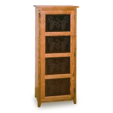 Classic 22" Pie Safe with Metal Inserts Door
