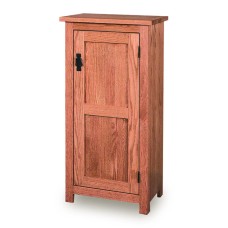 Mission 19" Pie Safe with Reverse Panel Door