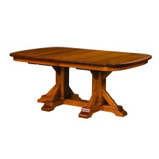 Rocky Point Double Pedestal Dining Table