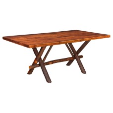 Millcreek Live Edge Trestle Table