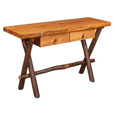 Millcreek Live Edge Sofa Table with  Drawer