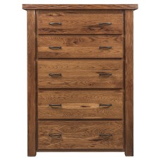 Crosslake Live Edge 5 Drawer Chest