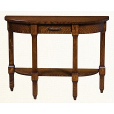 Royal Crest Half Oval Table