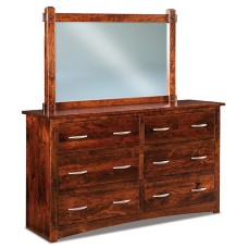 Denver 66" 6 Drawer Dresser