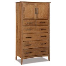 Atlantic 6 Drawer 2 Door Chest Armoire