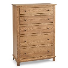 Simplicity Flint 5 Drawer Chest