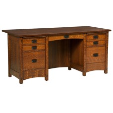 Signature Mission Secretary Desk - QUICK SHIP