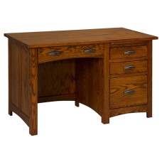 Oakwood Single Pedestal Desk