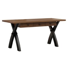 Weston Open Desk with Drawers