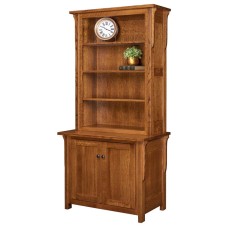 Boston 2 Door Credenza with Hutch