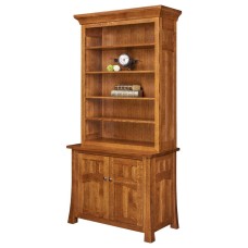 Bridgefort 2 Door Credenza with Hutch