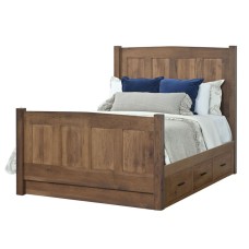 Elizabeth Lockwood Panel Bed with Underbed Storage To The Floor