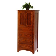 Elizabeth Lockwood 2 Door 4 Drawer Storage Tower