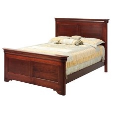 Louis Phillipe Panel Bed