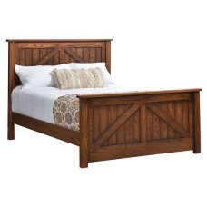 Mountain Lodge Panel Bed