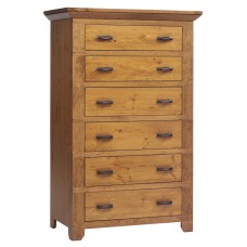 Redmond Wellington 6 Drawer Chest of Drawers