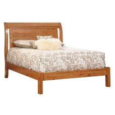 Tucson Sleigh Bed with Low Footboard