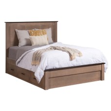 Williamsport Panel Bed with Underbed Storage To The Floor
