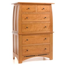 Vineyard 6 Drawer Chest on Chest