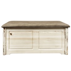 Montana Small Blanket Chest with Upholstered Top