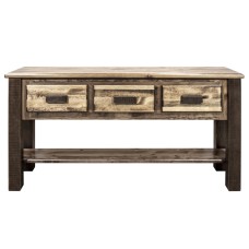 Homestead 3 Drawer Console Table