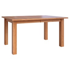 Mission Leg Dining Table with Eased Edge and Gear Slides
