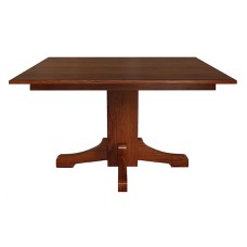 Mission Single Pedestal Dining Table